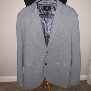 💎👔Grey H&M Mens Suit Blazer👔💎